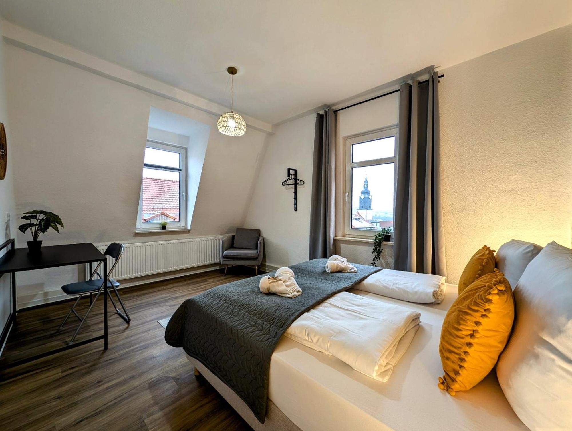 Bohnapartments - Topfmarkt Xxl Suiten - Neu In Top Zentrumslage, Vollausstattung, Wlan, Parkplaetze Ilmenau Kültér fotó